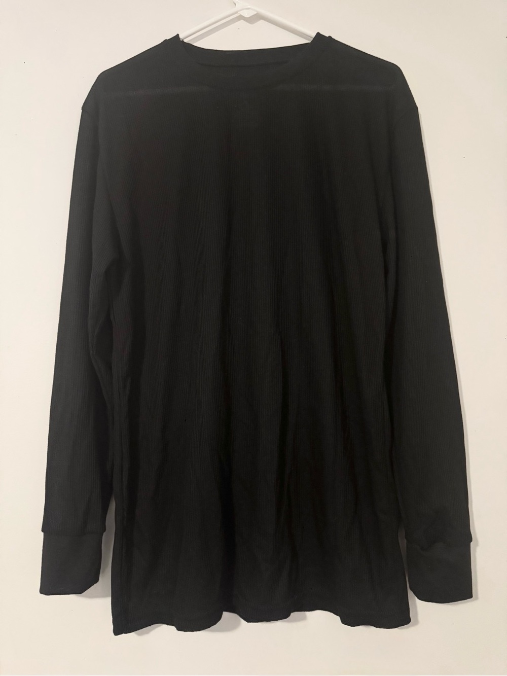 Mossy Oak Men’s Thermal Black Long Sleeve Shirt